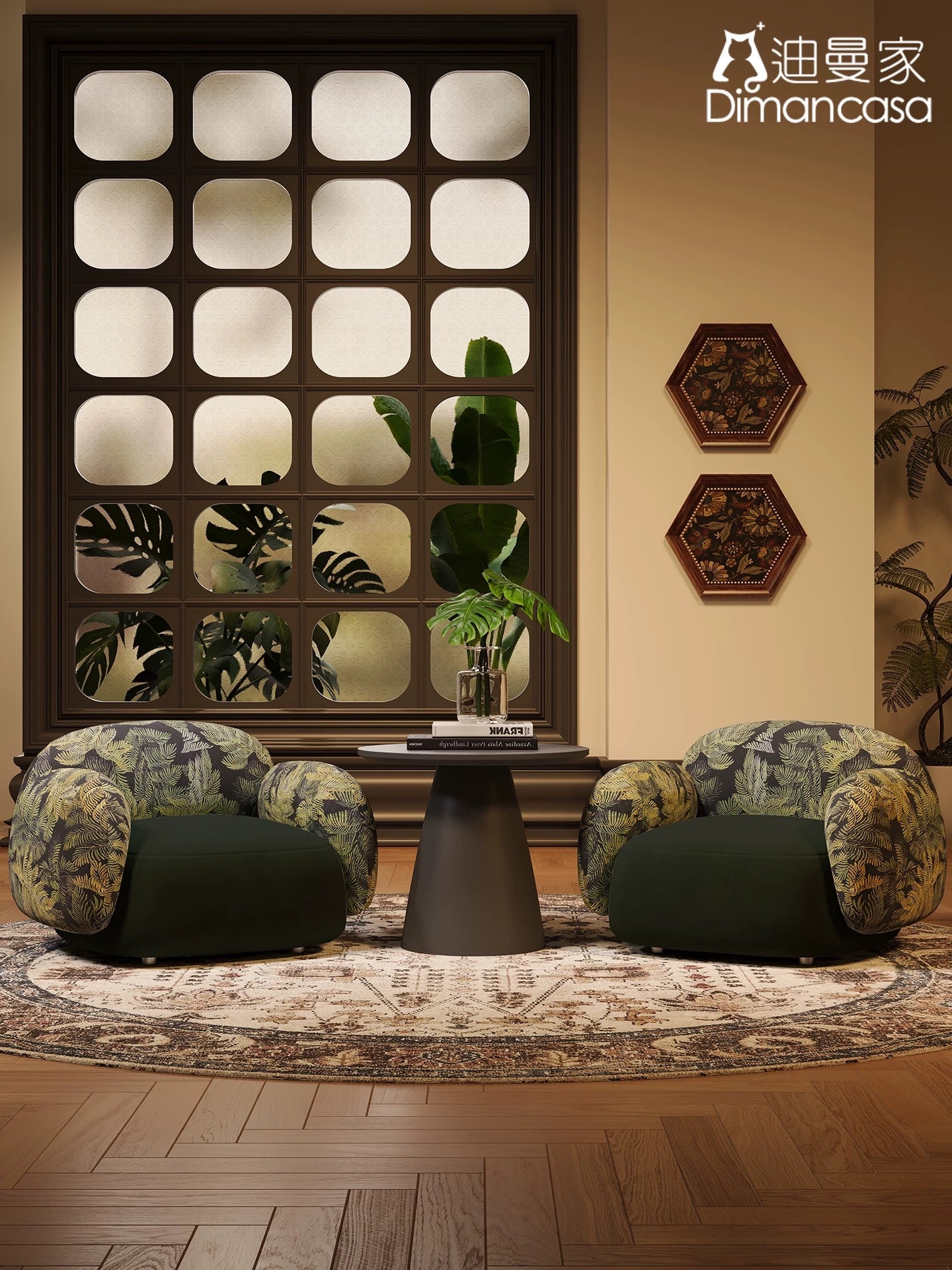 French-style Armchair Single Sofa Seating Room Furniture