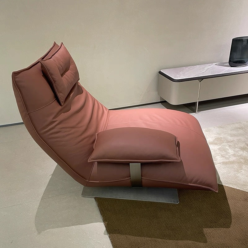 Genuine Leather Lounge Chair Leisure Chair Very Comfortable