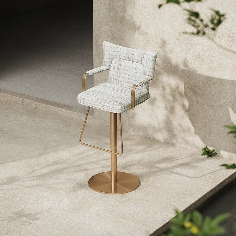 New Arrivals Stainless Steel Bar Stool Luxurious Bar Chair
