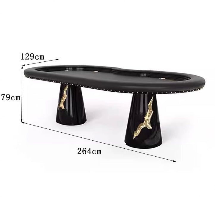 Luxurious Texas Hold’em Table Entertainment Furniture Gamblin Table