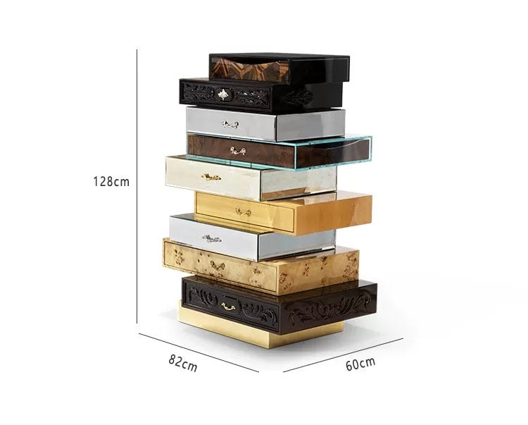 Portugal Designer Cabinet Luxurious Modern Drawer Cabinet