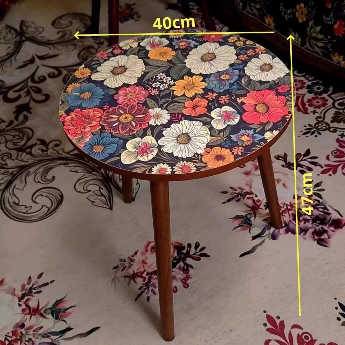 Group Purchase Vintage-inspired Side Table Artistic Coffee Table