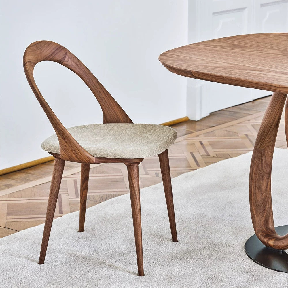 North American Black Walnut Dining Table Glass Table Marble Table