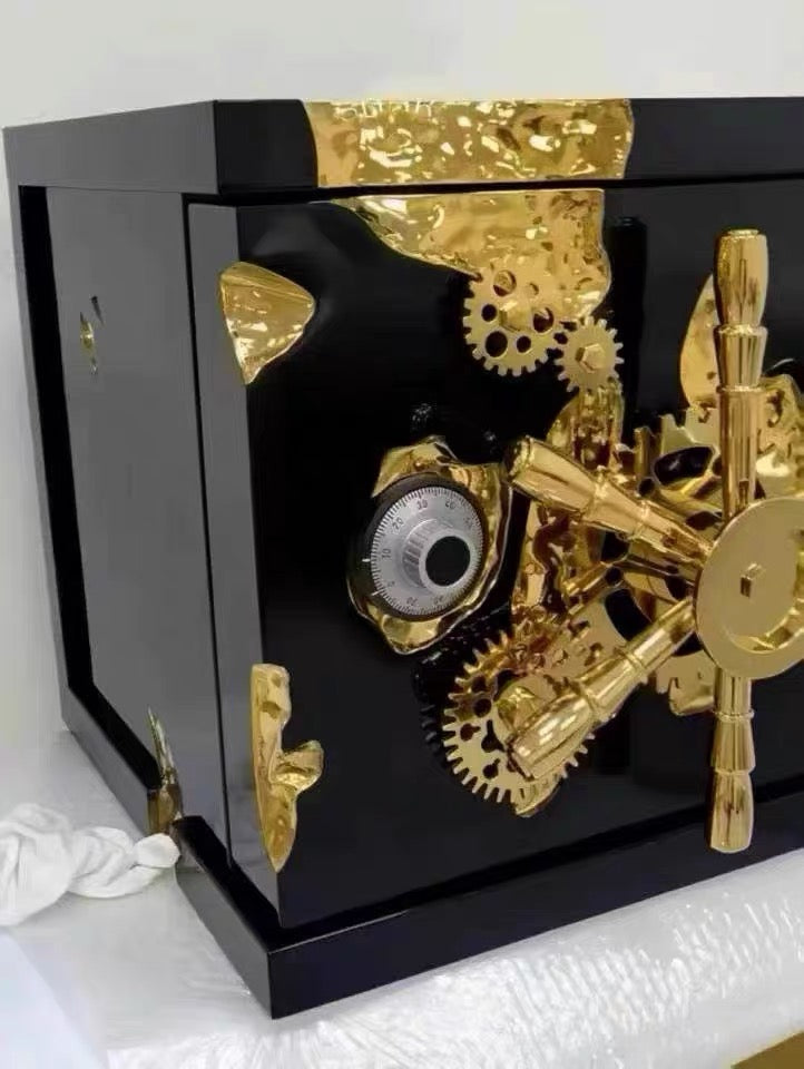 Luxurious Stainless Steel Safe Box Small Cabinet Furniture