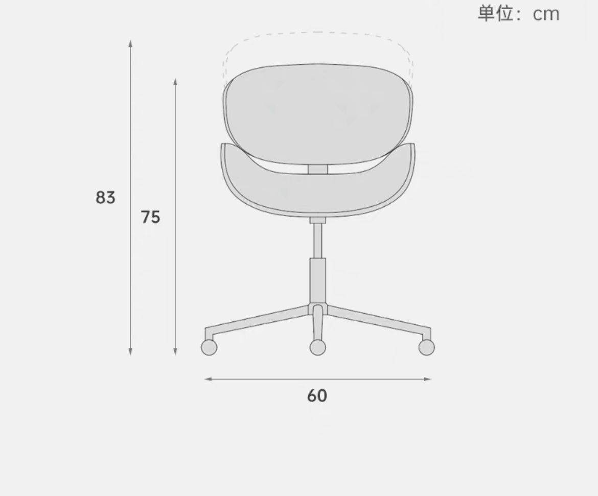 Luxurious Office Chair Swivel Chair Modern Design for Office and Home