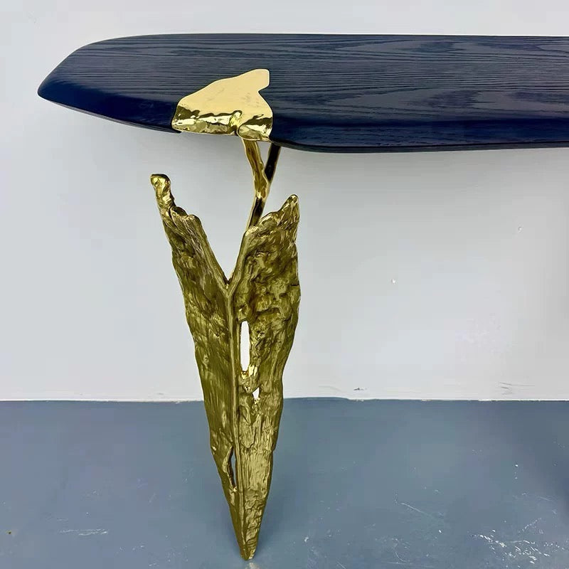 New Arrivals Brass Console Luxurious Side Table Home Decor