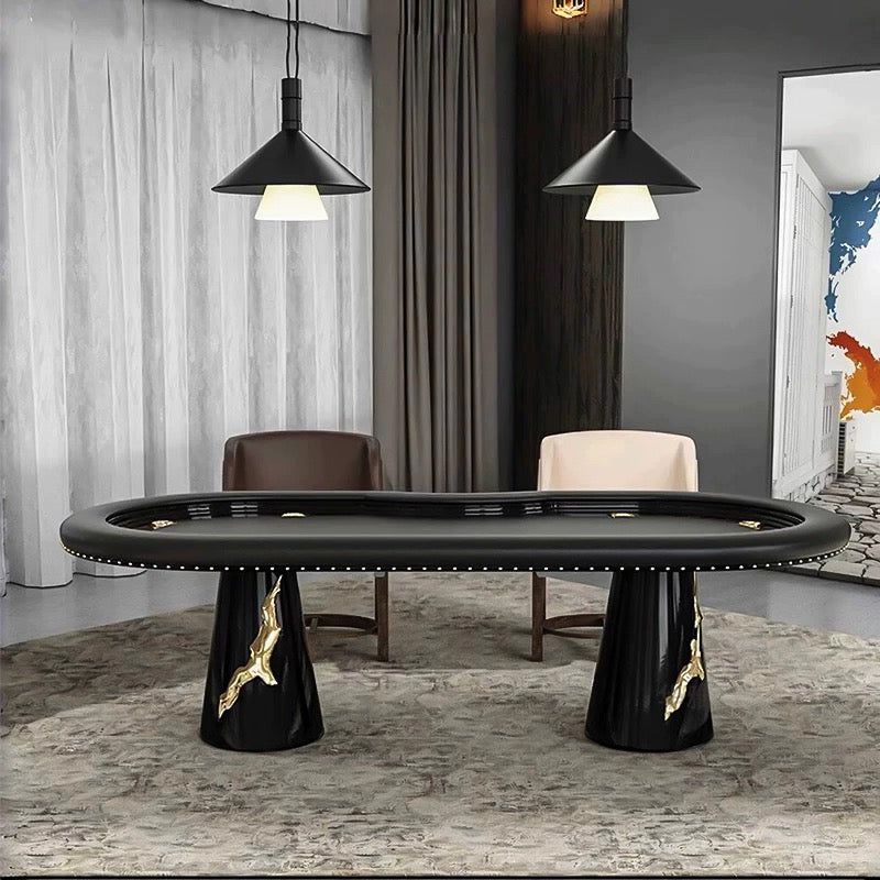 Luxurious Texas Hold’em Table Entertainment Furniture Gamblin Table