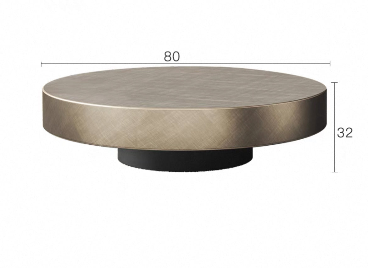 Stainless Steel Table Tempered Glass Table Coffee Table Set