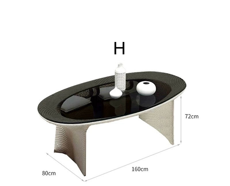 Outdoor Furniture PE Rattan Furniture Stylish Outdoor Chairs