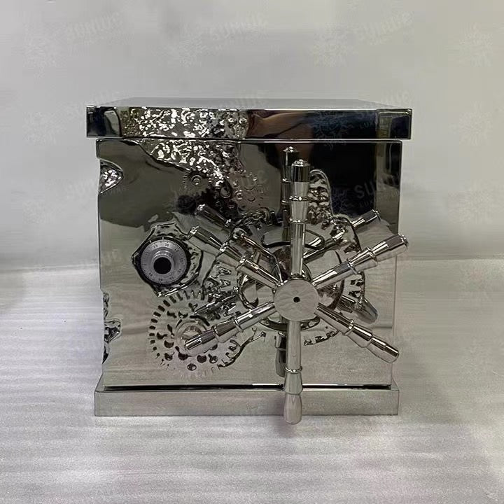 Luxurious Stainless Steel Safe Box Small Cabinet Furniture