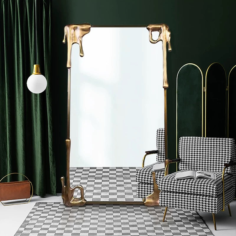 Elegant Dressing Mirror Artistic Style Retro-mirror Luxurious Home Decor