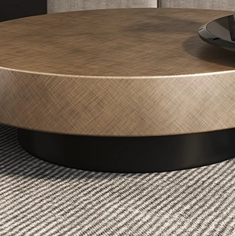 Stainless Steel Table Tempered Glass Table Coffee Table Set