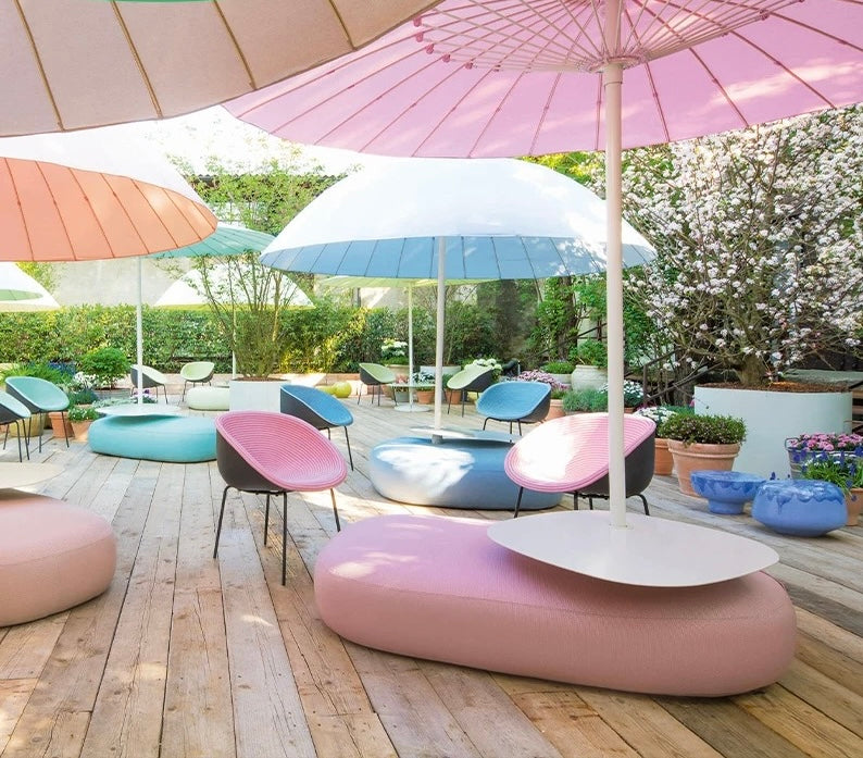 Outdoor Furniture Rattan Furniture Sun Umbrella Outdoor Sofa