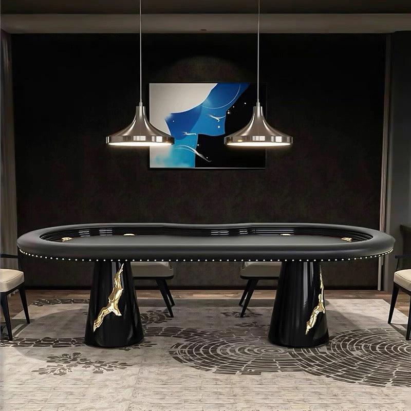 Luxurious Texas Hold’em Table Entertainment Furniture Gamblin Table