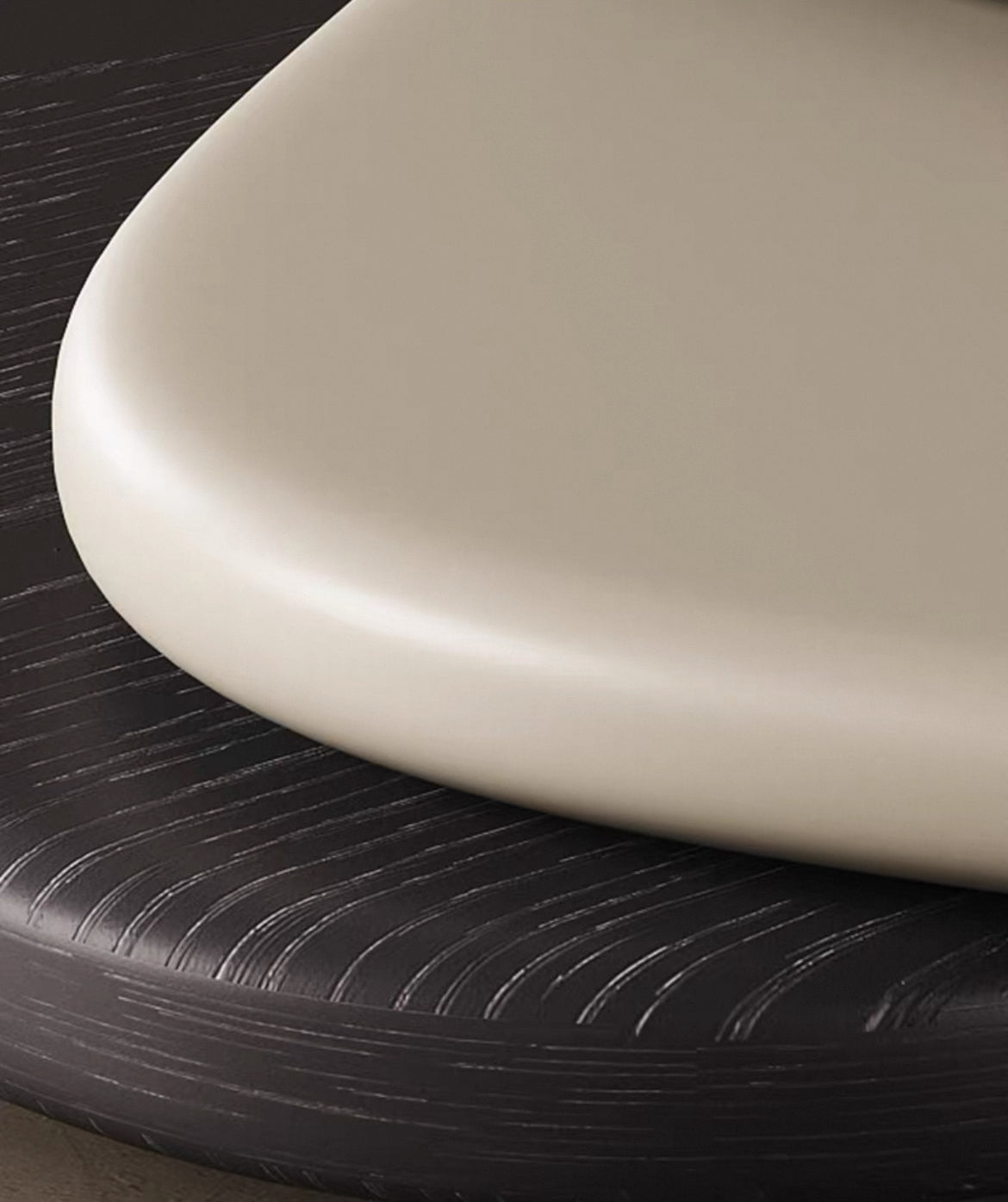 Wood Rotating Coffee Table 3 Layers with Versatility and Durability