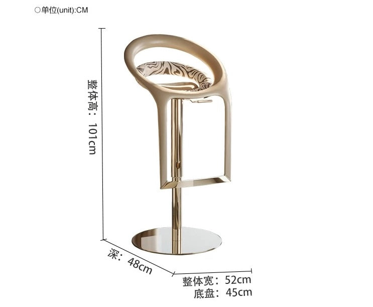 New Arrivals Bar Stool Luxurious Furniture Adjustable Bar Stool