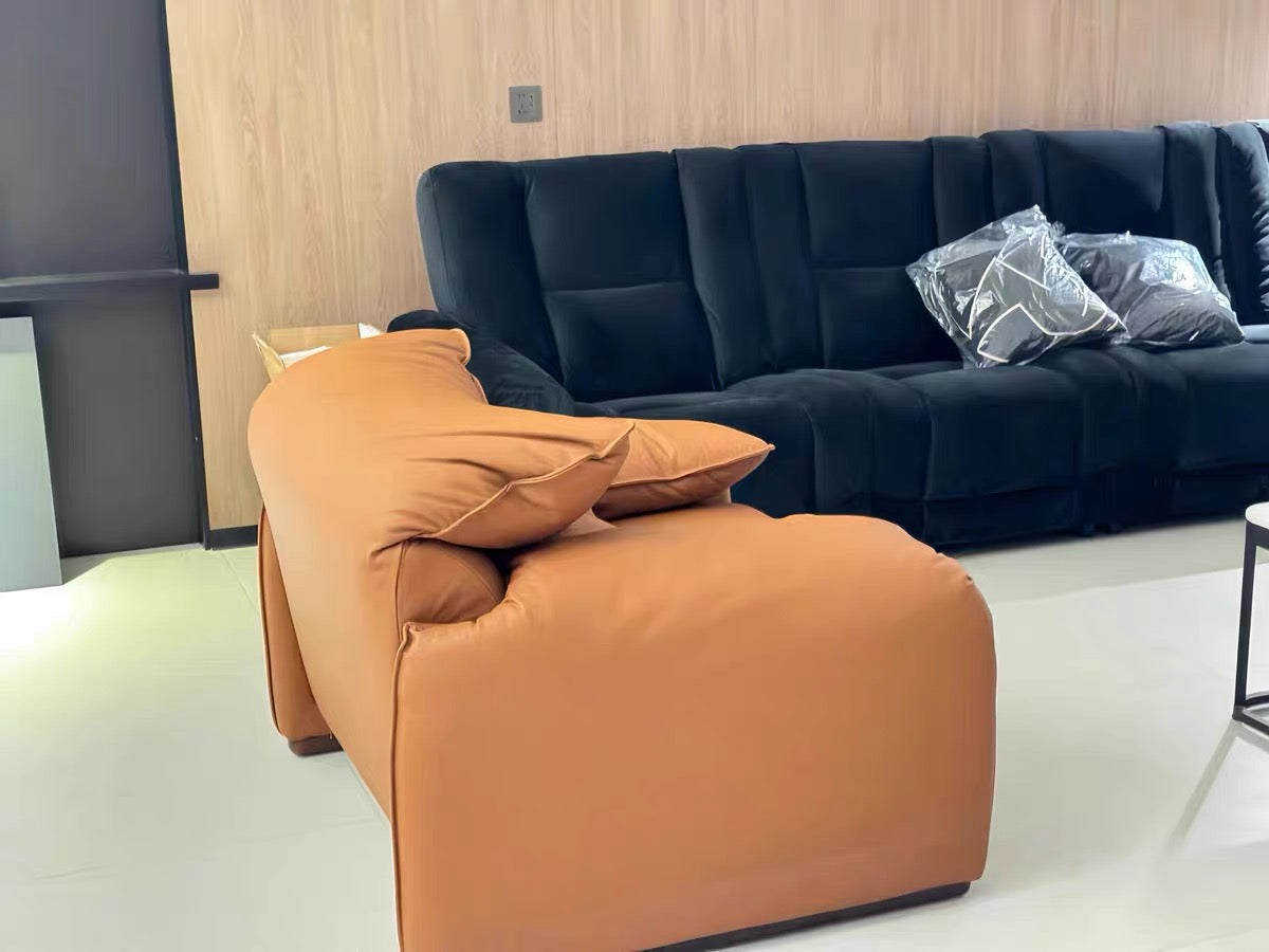 New Arrivals Maralunga Sofa Stylish Single Sofa Minimalist Design