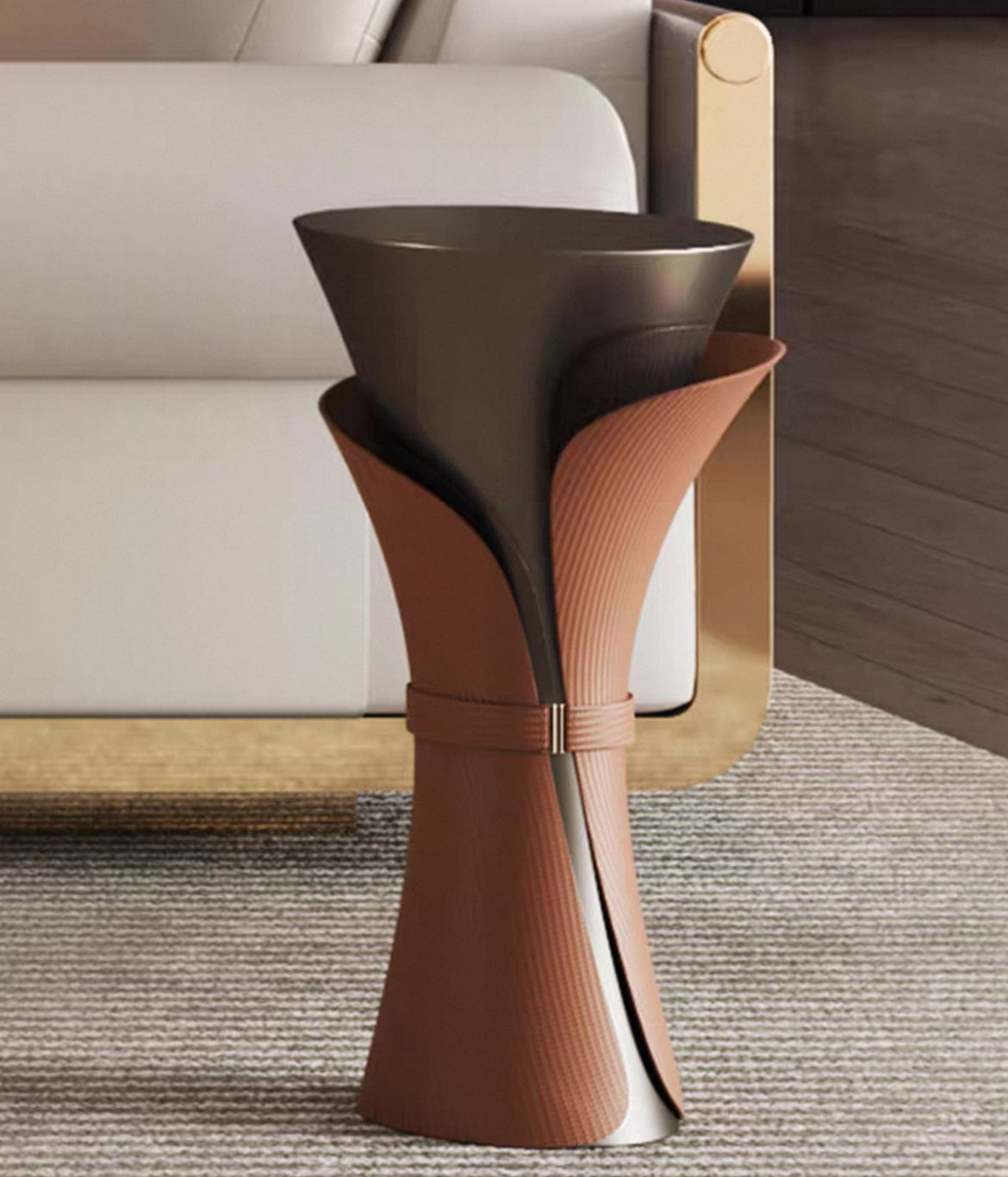 Italian-inspired End Table Modern Design Side Table Unique Home Furnishings