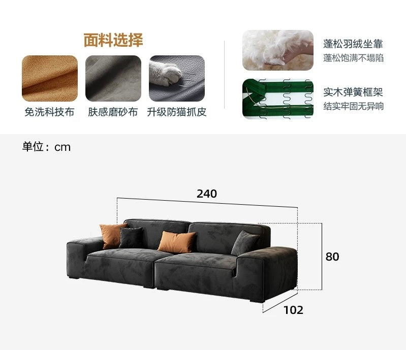 Italian Minimalism Style Sofa FREE Shipping Worldwide Delivery