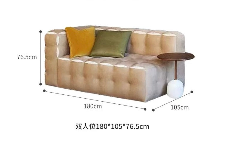 2025 Hot Sale Creamy Sofa Multi Colors Creative Furniture