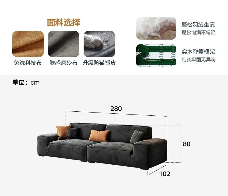 Italian Minimalism Style Sofa FREE Shipping Worldwide Delivery