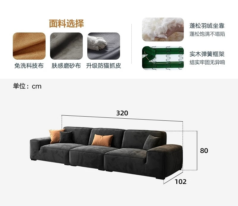 Italian Minimalism Style Sofa FREE Shipping Worldwide Delivery
