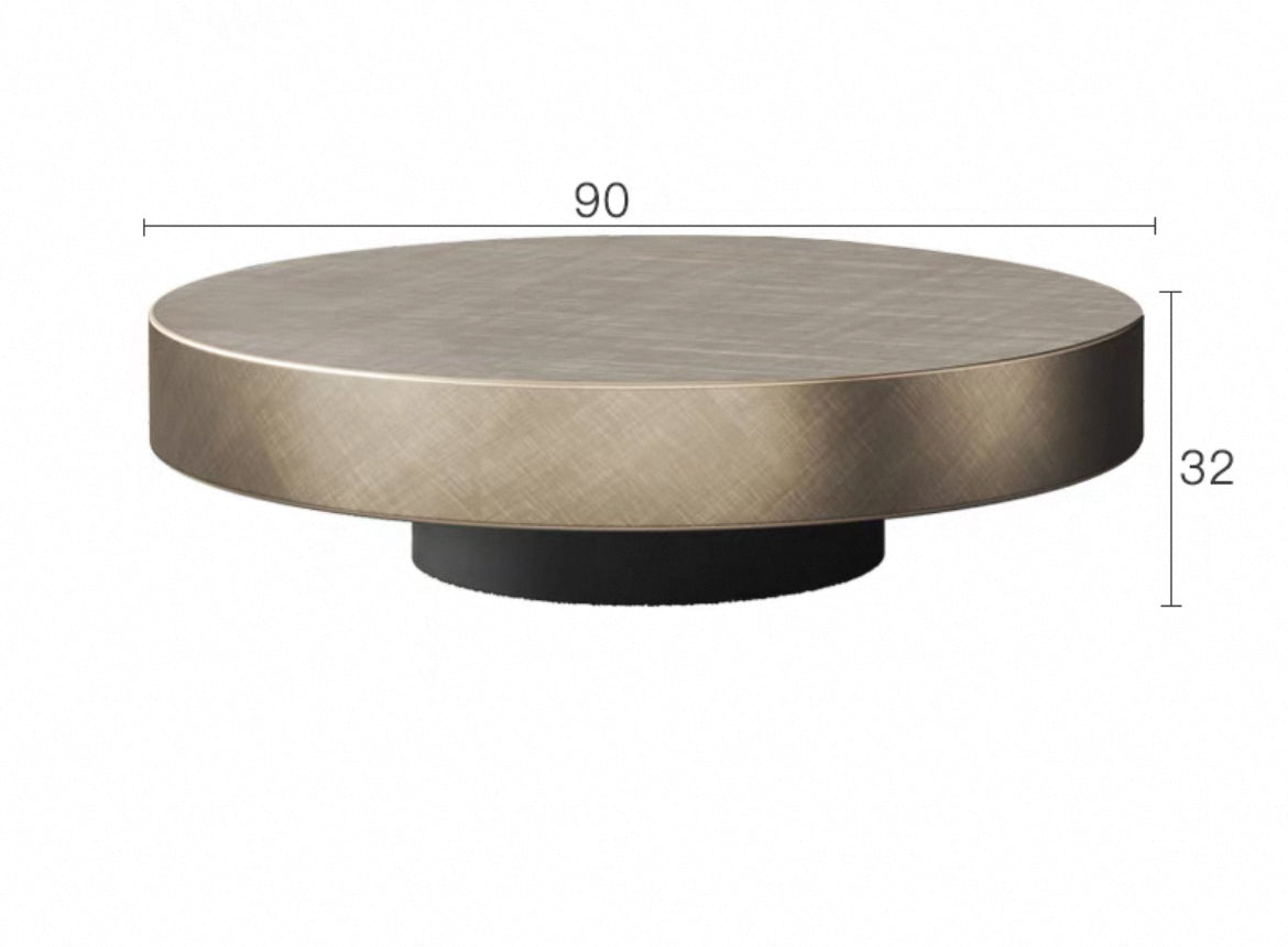 Stainless Steel Table Tempered Glass Table Coffee Table Set
