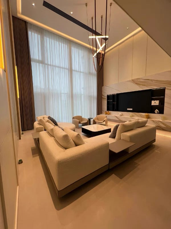 New Arrivals Home Decor Leather LED Light Artistic Chandelier