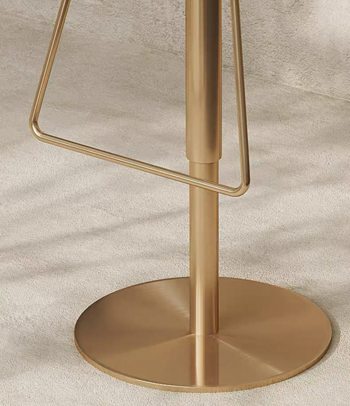 New Arrivals Stainless Steel Bar Stool Luxurious Bar Chair