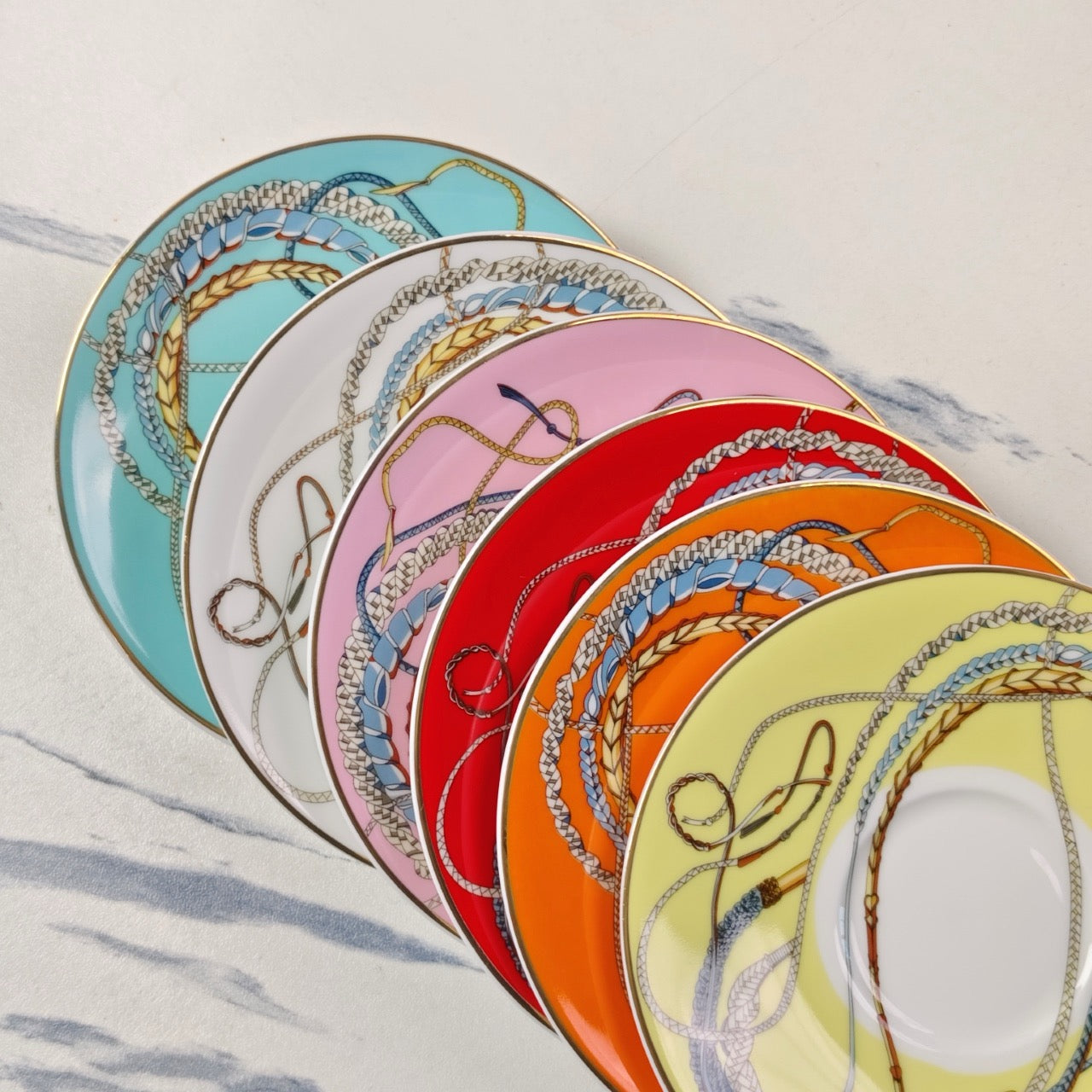 Christmas Gift Birthday Gift Coffee Cup Six Cups Six Saucers Tableware Free Shipping