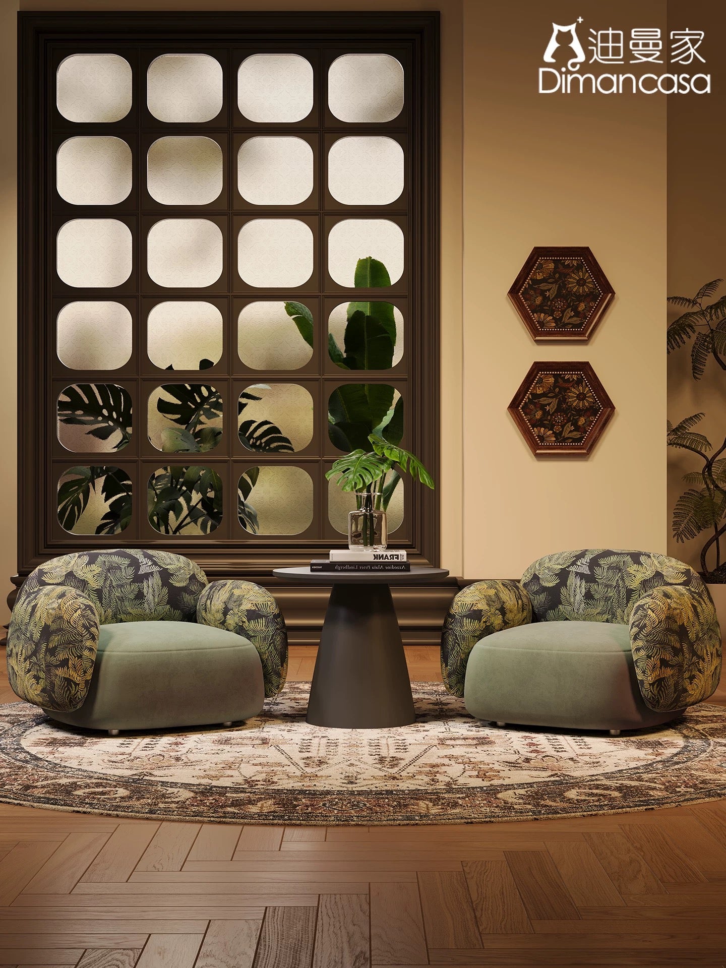 French-style Armchair Single Sofa Seating Room Furniture