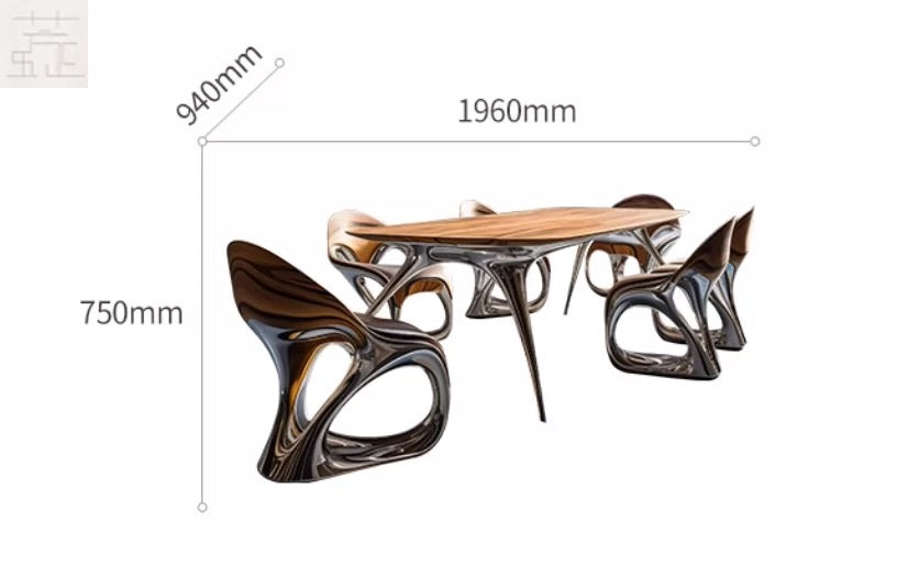 Creative Design Furniture Modern Home Luxurious Dining Room Meeting Room