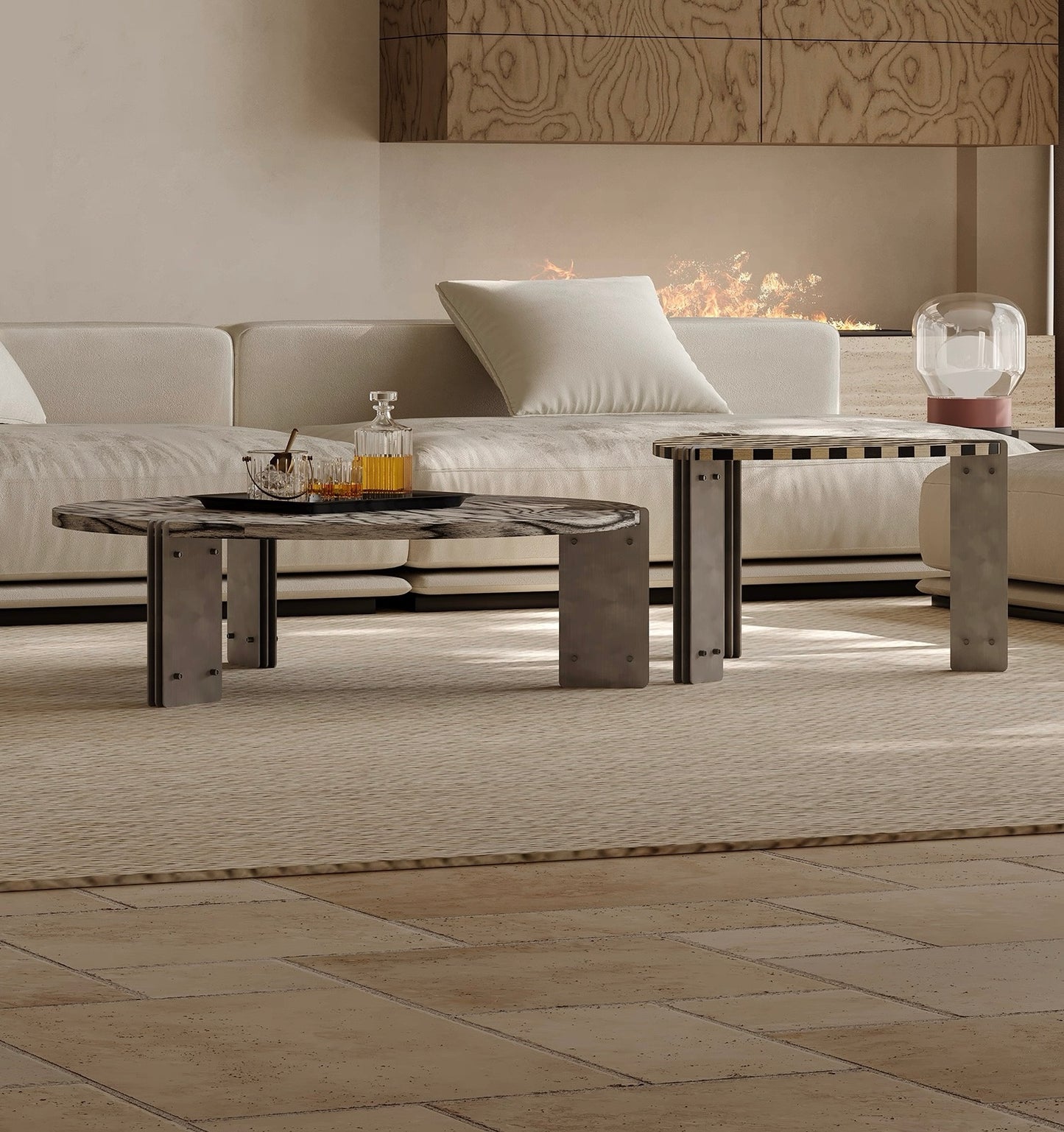 Original Modern Coffee Table Minimalist Coffee Table Set