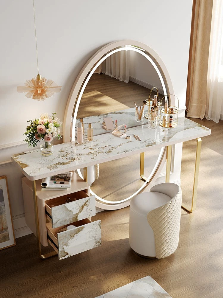 Minimalist Dressing Table Luxurious Makeup Vanities Bedroom Vanities