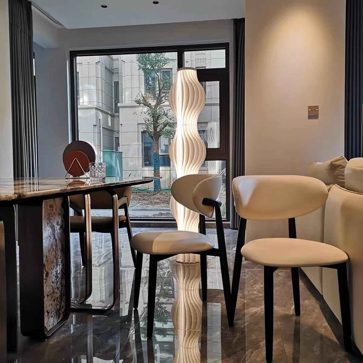 Wood dining chair minimalist design modern home