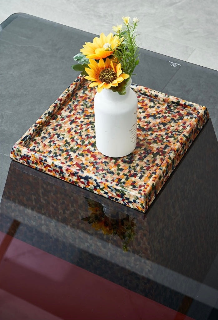 New Arrivals Glass coffee table set stylish design modern living room