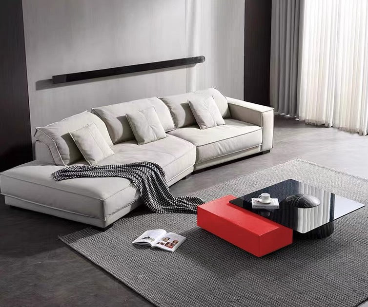 New Arrivals Glass coffee table set stylish design modern living room