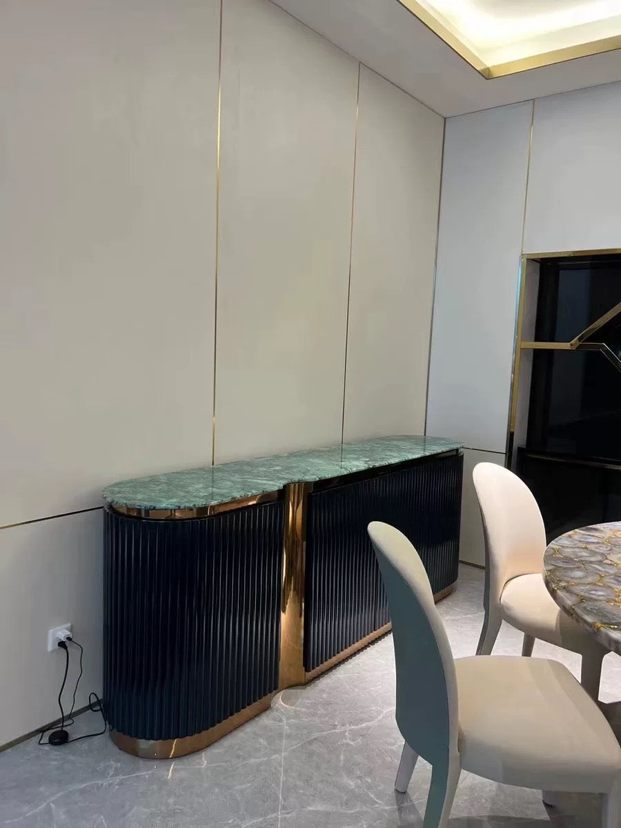 Postmodern Side Cabinet Versatile Sideboard Cabinet Modern Design