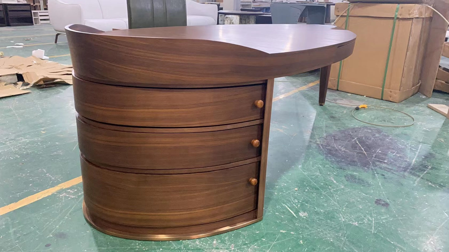 New design elegant luxury office table executive desk
