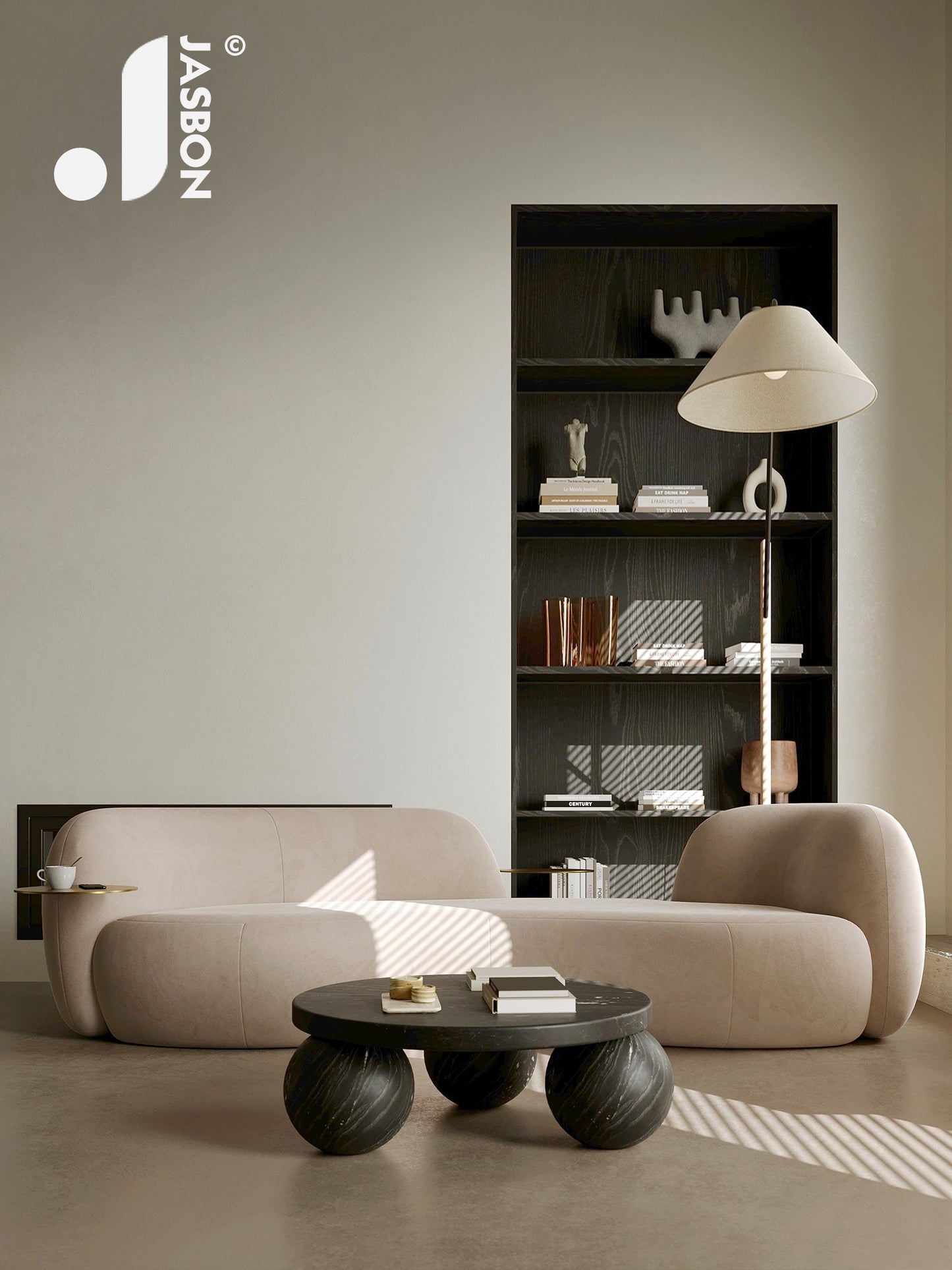 Fleece sofa curved sofa cashew shape sofa