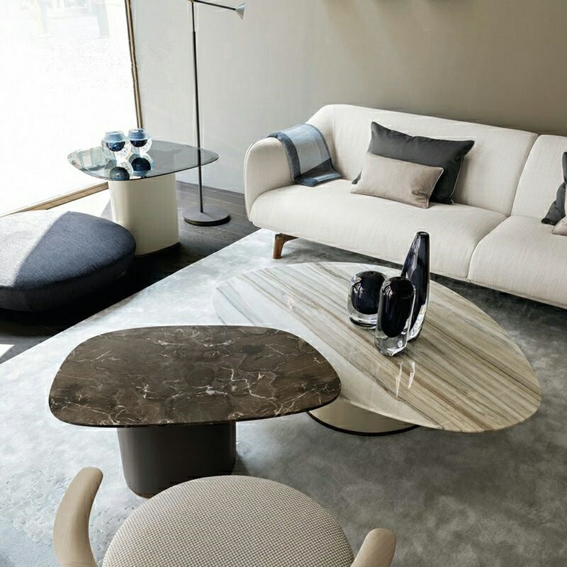 Coffee table luxury natural marble