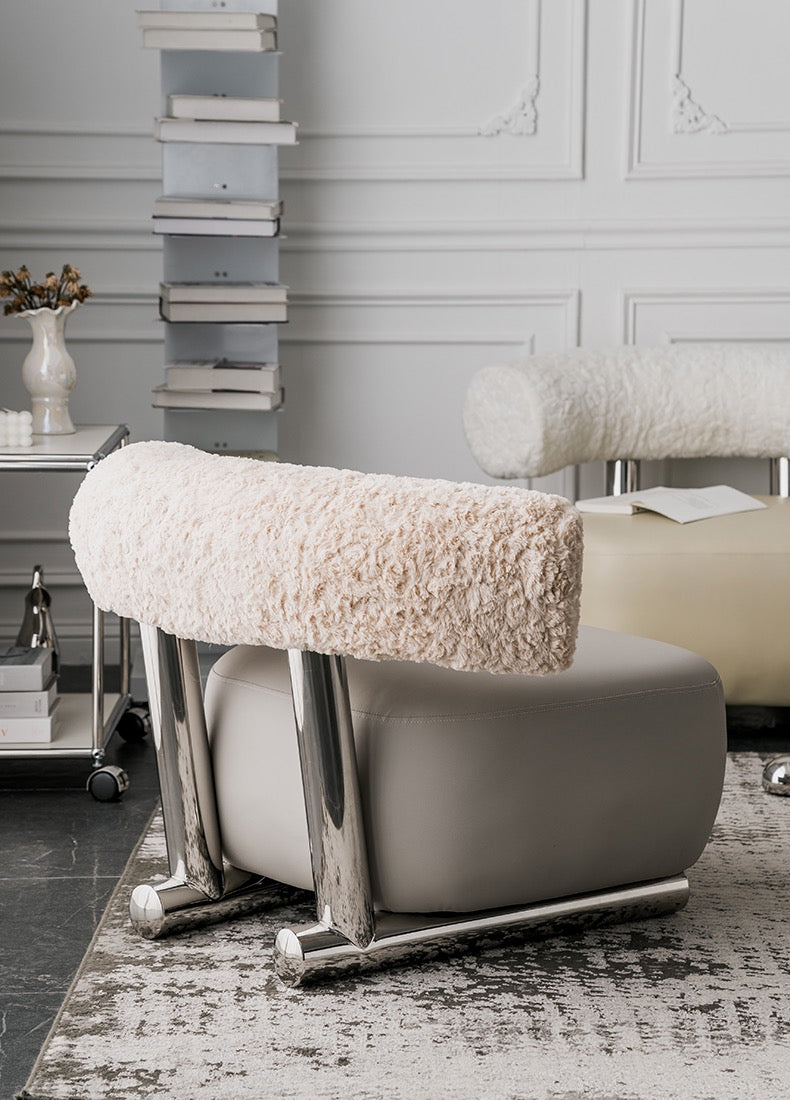 Creative design Sledge chair girly sofa chair dressing chair