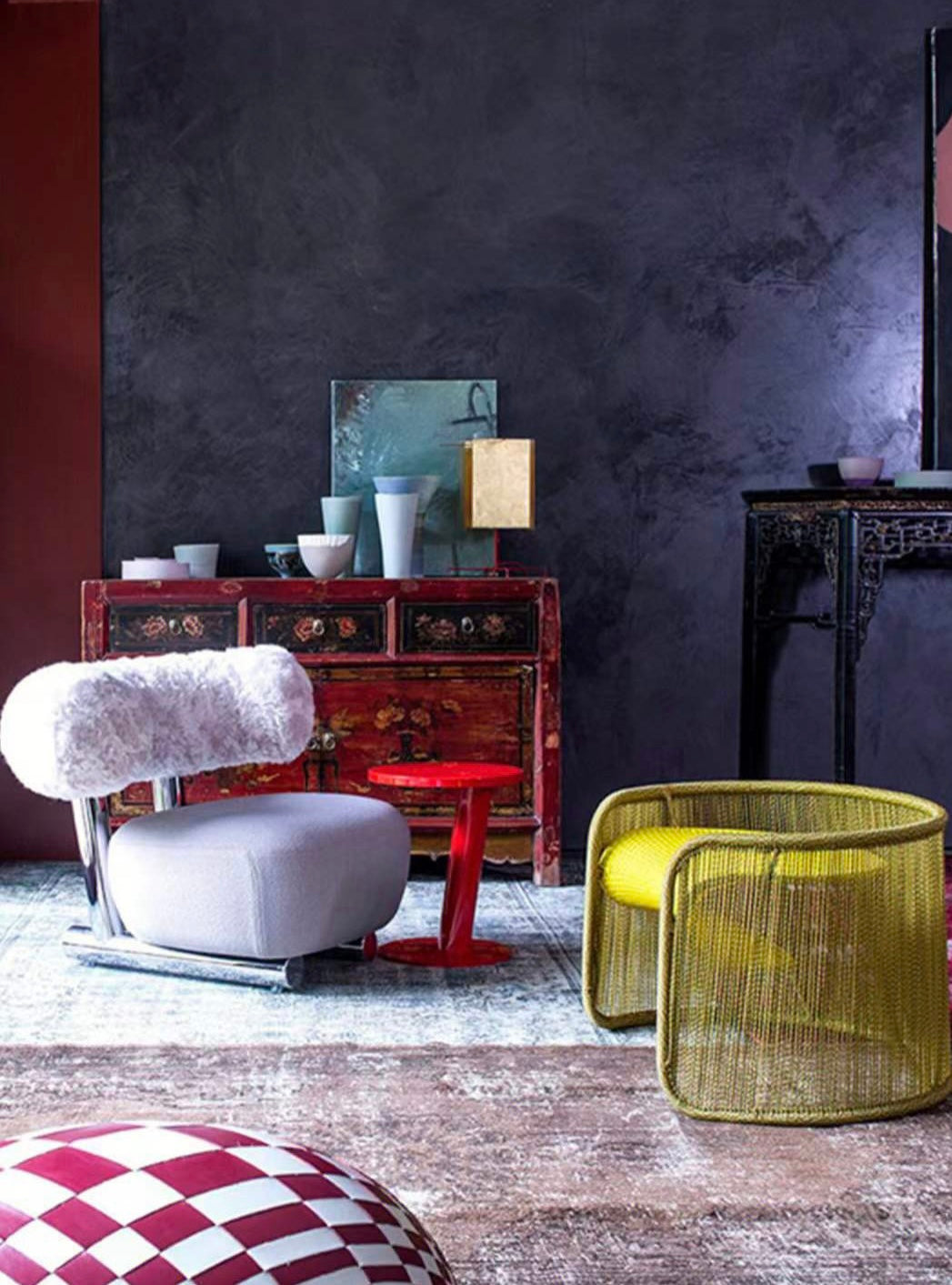 Creative design Sledge chair girly sofa chair dressing chair