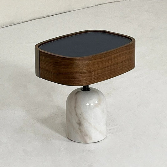 Minimalistic Italian Style Bedside Table Luxurious Nightstand