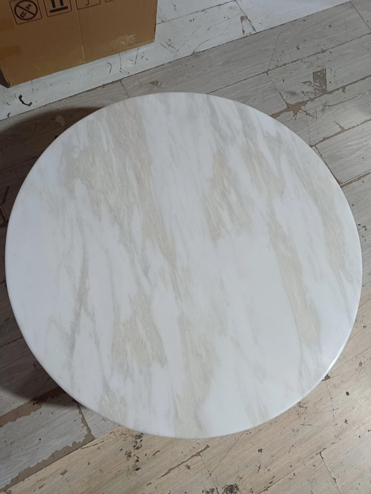 Natural Marble Coffee Table Stainless Steel Furniture Luxurious Home Decor