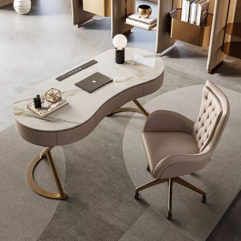 Italian-style Desk Luxurious Office Furniture Office Desk Office Chair