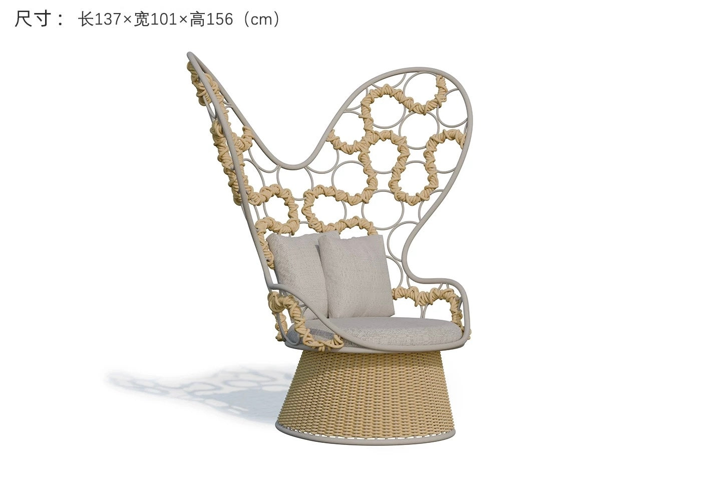 New Arrivals Outdoor Rattan Sofa Waterproof Sunproof Garden Furniture