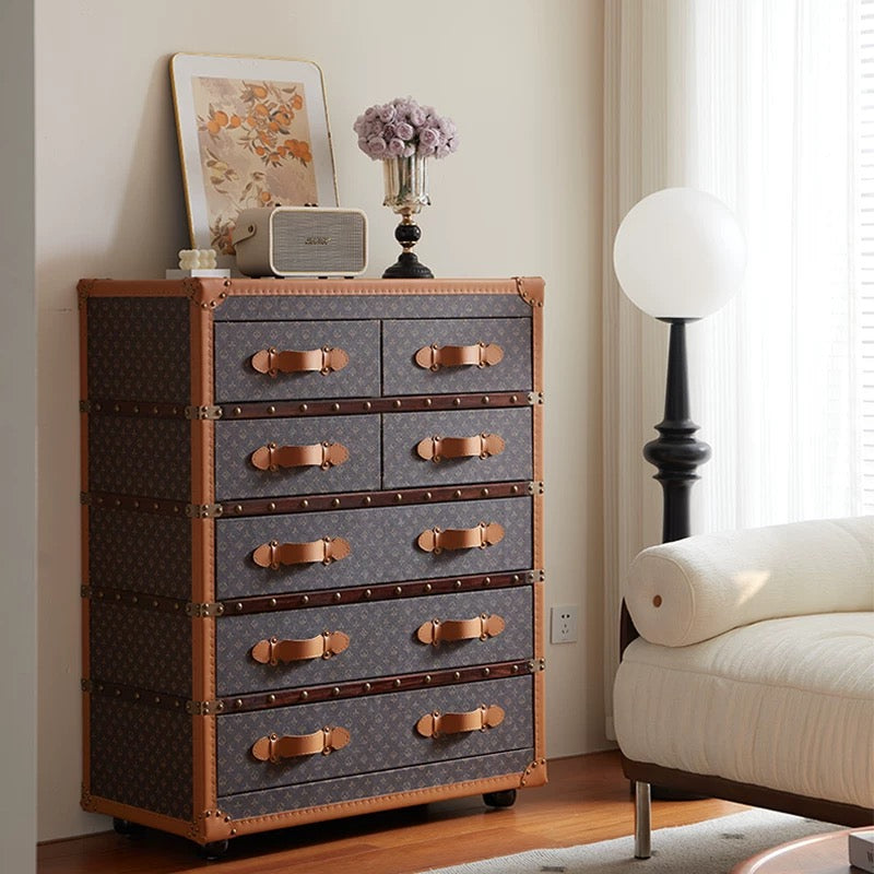 Fashionable Leather Cabinet FREE Shipping