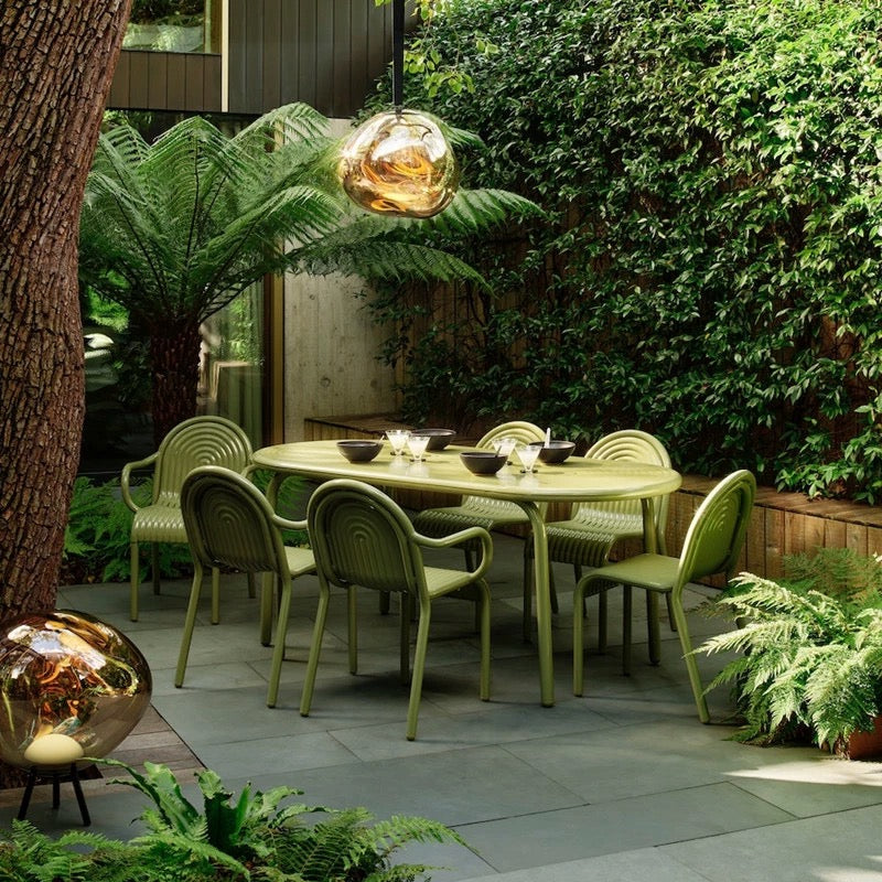 Aluminum Furniture Outdoor Metal Table Chair Set