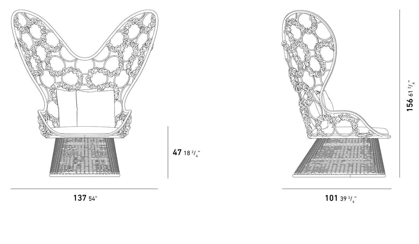 New Arrivals Outdoor Rattan Sofa Waterproof Sunproof Garden Furniture